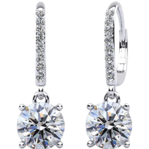 Brilliance Diamond Drop Earrings